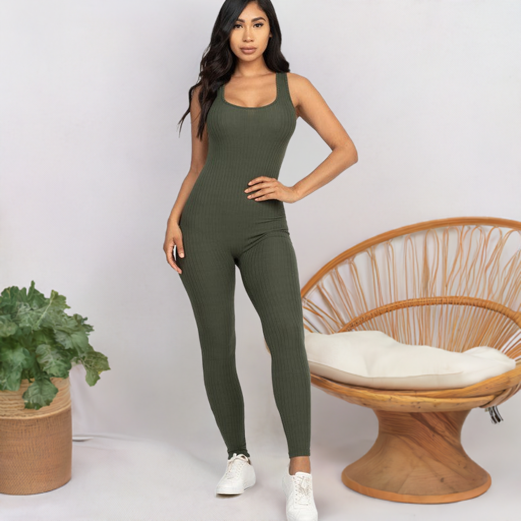 Alex Jumpsuit - Olive
