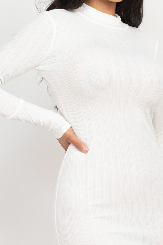 Work It Midi Dress - White