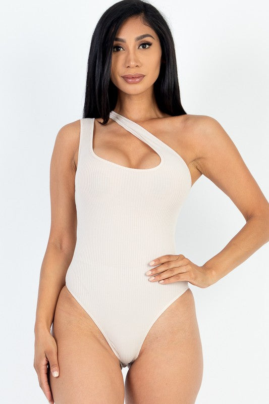 Kali Cutout Bodysuit - Stone